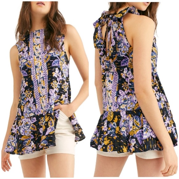 Free People Tops - NWOT- Free People Summer in Tulum tunic (Size M)
